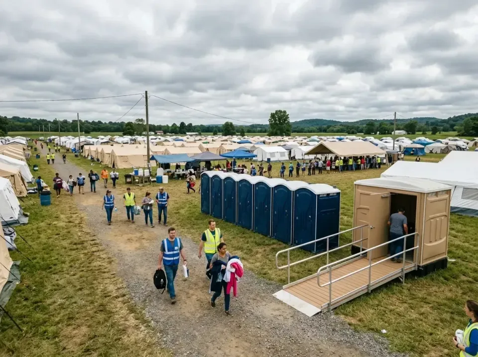 disaster-relief-camp-restrooms-010 — frequently asked questions, Dumpster & Portable Bathrooms Rental in Tysons, VA
